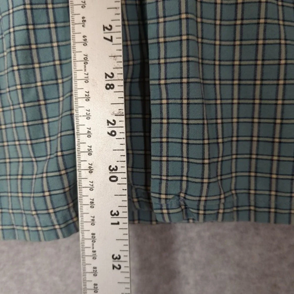 VTG Polo Jeans Co Ralph Lauren Flannel Shirt Size XXL Green‎ Plaid Oversized Y2K